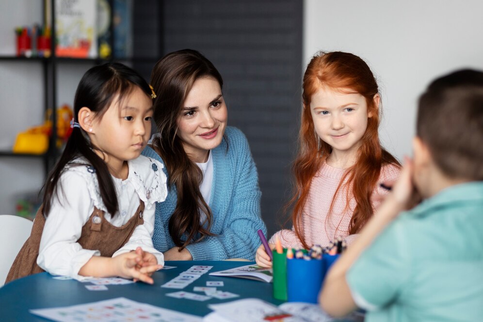 When children participate in brainstorming sessions they learn to think creatively and discover innovative ideas.