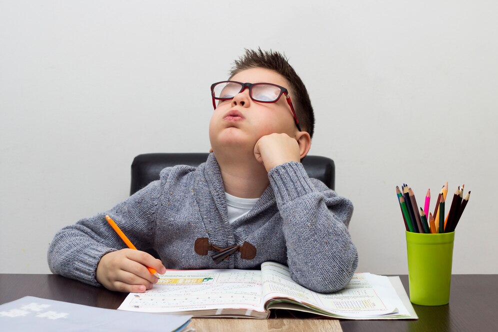 child becomes frustrated quickly when dealing with math, they may feel overwhelmed by the subject.