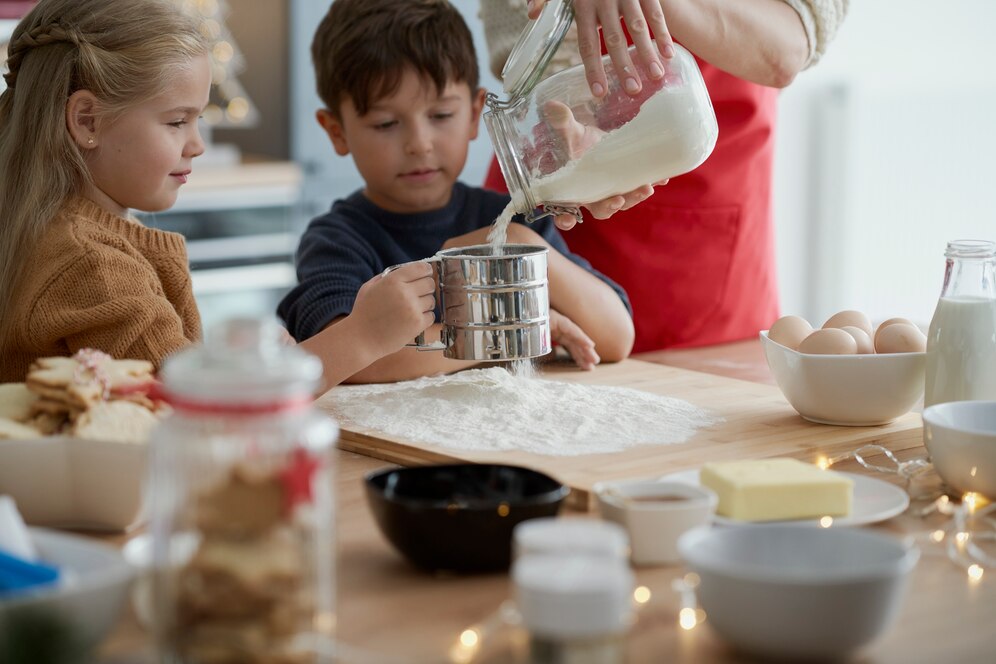 Incorporate math into everyday activities like shopping, cooking, or playing games. Simple tasks like measuring ingredients or counting change can teach children math in a hands-on way.
