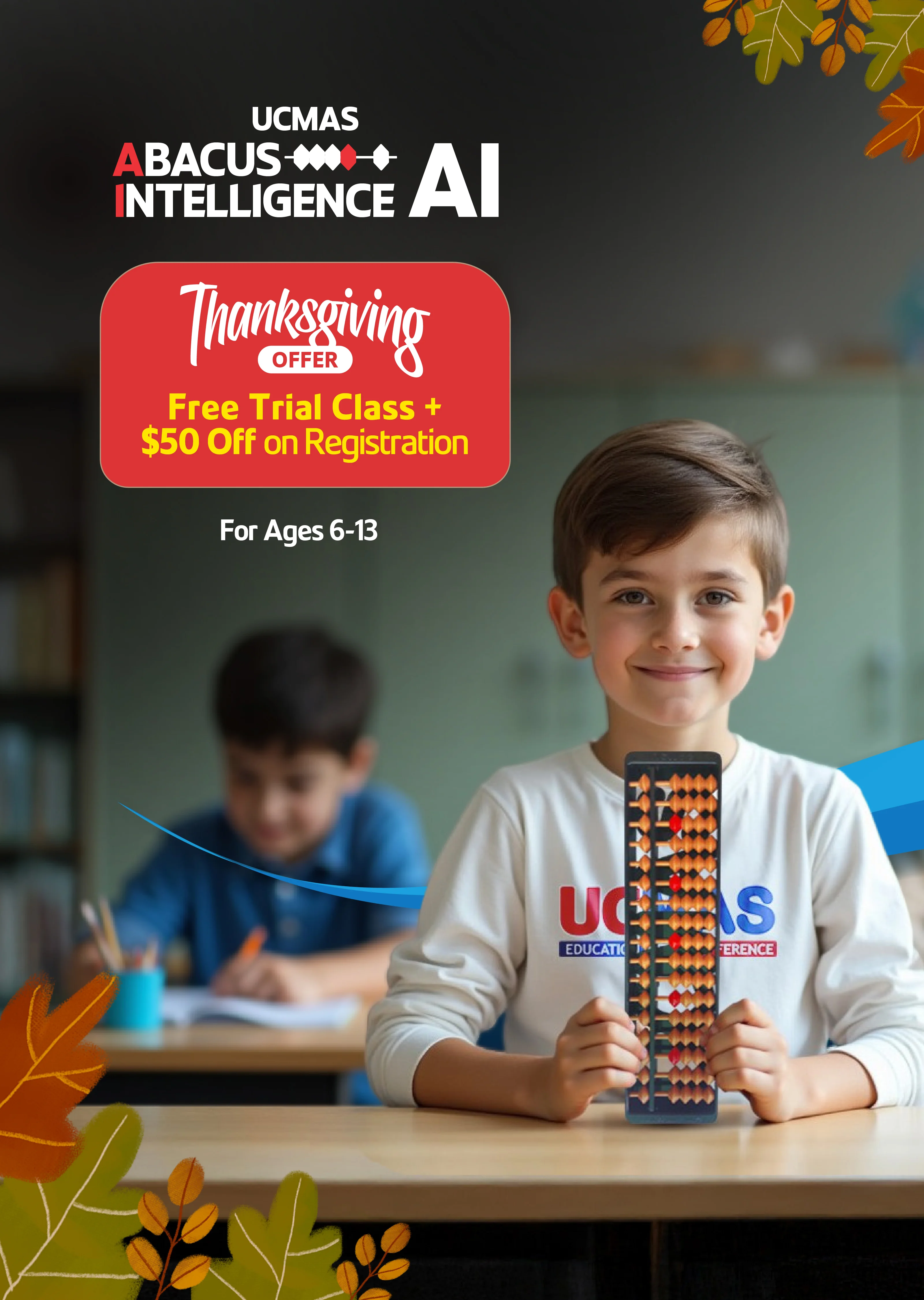 Abacus Math Classes Banner