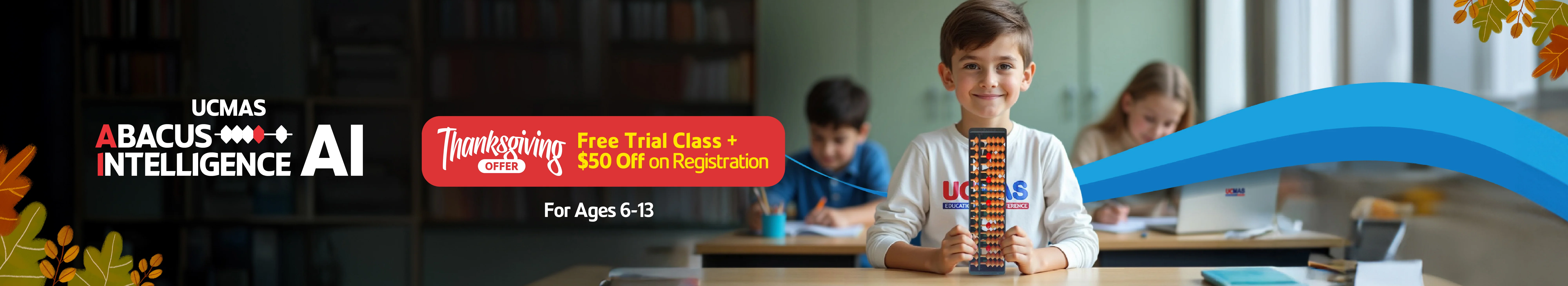 Abacus Math Classes Banner