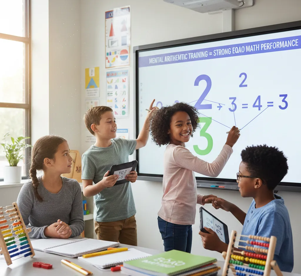 Mental Arithmetic Training Supports Strong EQAO Math Performance