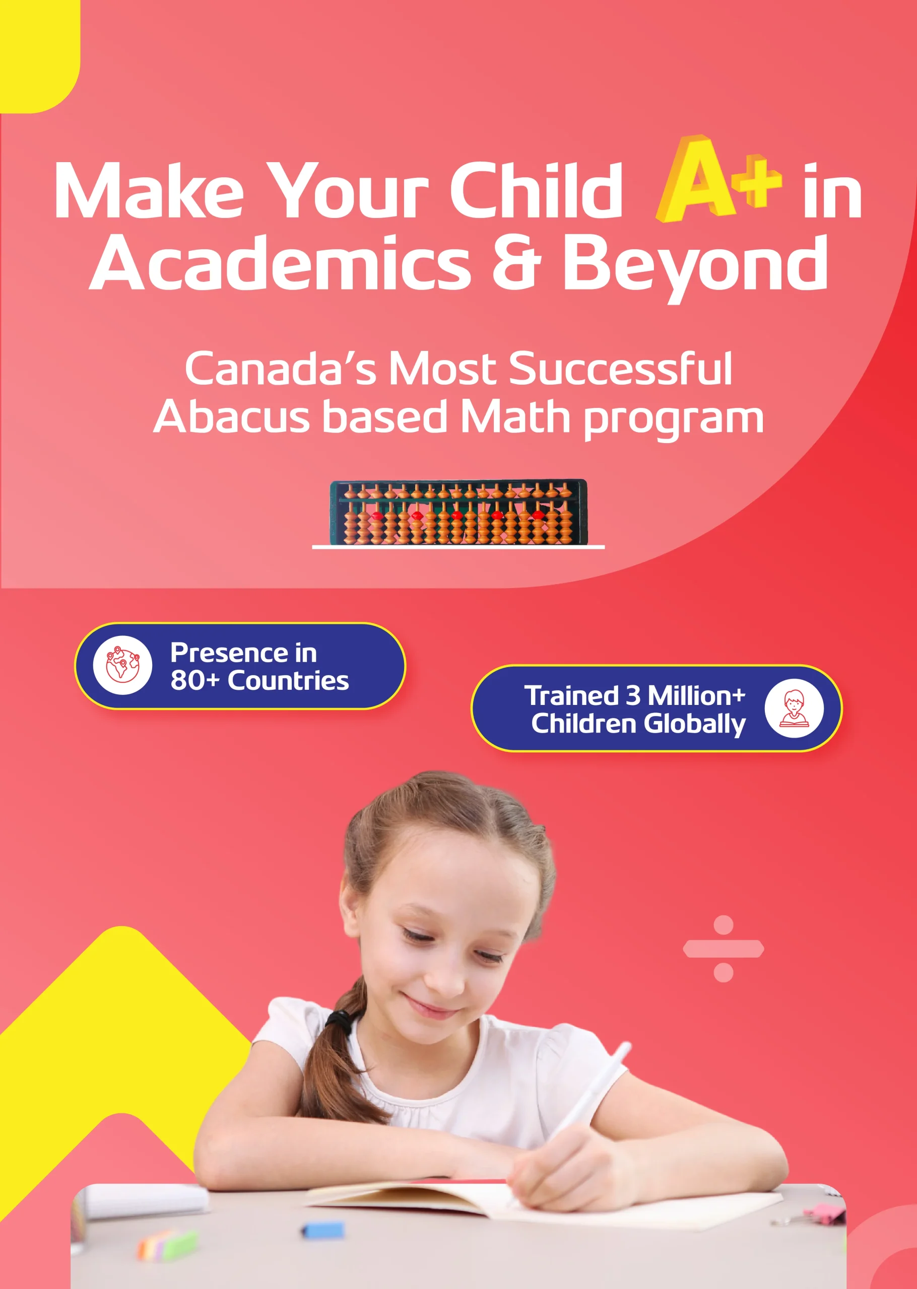 Abacus Math Classes Banner