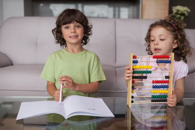 5-Year-Old Really Learn the Abacus
