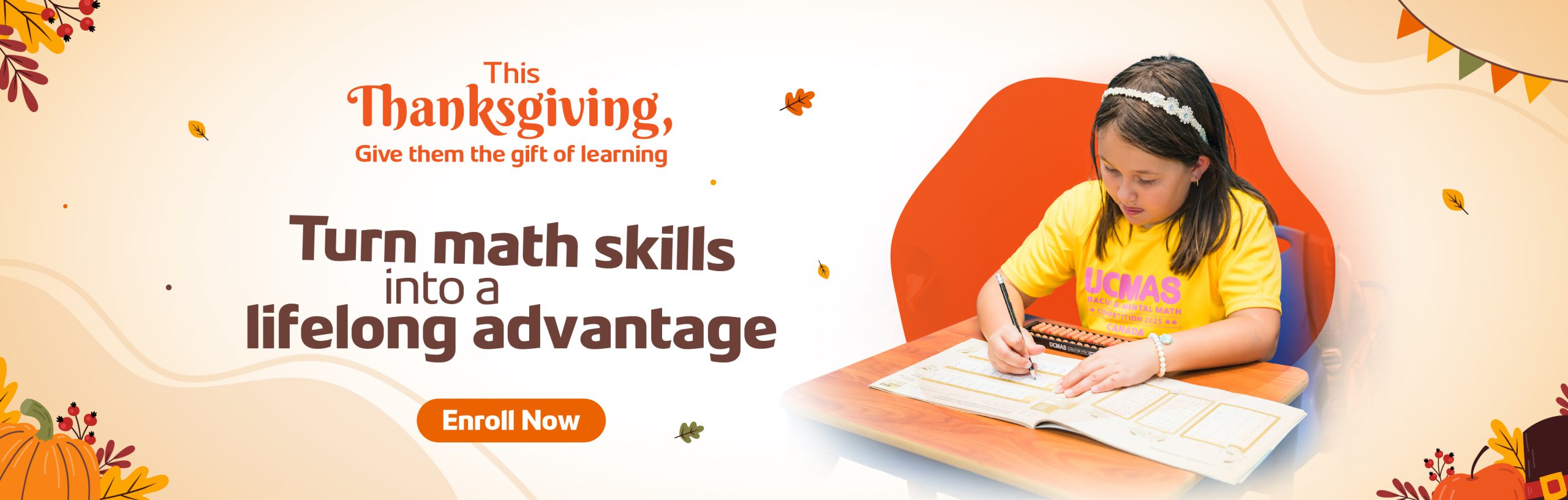 Abacus Math Classes Banner